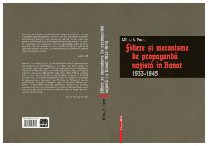 Filiere si mecanisme de propaganda nazista in Banat 1933-1945 Mihai A. Panu