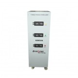 Stabilizator automat de tensiune 60KVA trifazat cu servomotor, bypass, afisaj LCD Breckner Germany