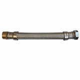 Furtun Blindat DN25, Inox Flexibil, Apă Potabilă, 1000mm