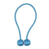 Cumpara ieftin Magnet decorativ pentru perdele si draperii, tip snur, poliester, 44 cm - Albastru