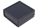 Carcasă ABS neagră 66x140x28mm