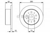 Disc frana FIAT DUCATO platou / sasiu (250, 290) (2006 - 2016) BOSCH 0 986 479 399