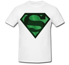 Tricou &amp;quot; Superman logo green &amp;quot; foto