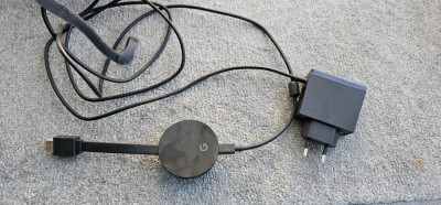Media Streamer Google Chromecast Ultra 4K SmartTV NC2-6A5-D foto