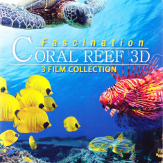 Blu Ray 3D: Coral Reef 3D ( set x3 discuri in variante 3D si 2D )