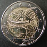 Moneda 2 Euro Comemorativă Franța 2024 JO Paris, UNC