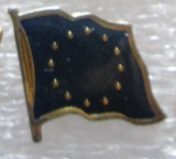 Insigna, pin - drapel U.E.