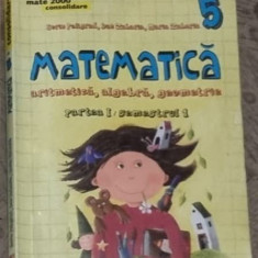 Matematica. Aritmetica, Algebra, Geometrie Clasa a V-a. Partea I