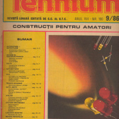 C10377 - REVISTA TEHNIUM, 9/1986