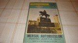 Mersul autobuzelor pentru judetul Cluj - 31 mai 1987 - 27 mai 1989
