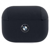 Husa Protectie Casti BMW Signature pentru Apple AirPods Pro, Bleumarin BMAPCSLNA