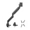 Suport monitor Serioux MM80-C012, compatibilitate dimensiune ecran 17&quot;-57&quot;, greutate