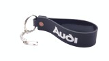 Breloc chei auto din Softpvc tip Audi 100x20mm, Oem