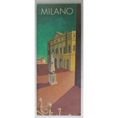 MILANO , , HARTA CU TEXT PE VERSO IN LIMBA GERMANA , ANII &#039;70