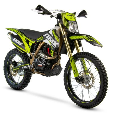 Motocicleta Cross/Enduro Asix XB88, 250cc, roti 21/18&amp;quot;, culoare negru/verde, por... Cod Produs: MX_NEW A6XB88A1CB250F21/18-1-17 foto