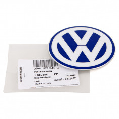 Emblema Capac Motor Oe Volkswagen Passat B6 2005-2011 Albastru 06A103940G