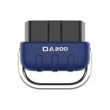 Tester Diagnoza Auto OBD2 Techstar DA200 cu Aplicatie AI, Resetare Coduri Eroare, Date in Timp Real, Compatibil Majoritatea Masinilor