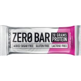 Baton Proteic Zero Bar BioTechUSA, Ciocolata Martipan, 50g x 20 bucati, Fara Gluten, Fara Zahar, High Protein