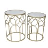 Set 2 masute de cafea Golden Circles
