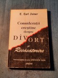 Consideratii crestine despre divort si recasatorie E. Earl Joiner