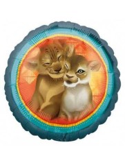 Balon Rotund Folie Metalizata LION KING, 45x45 cm foto