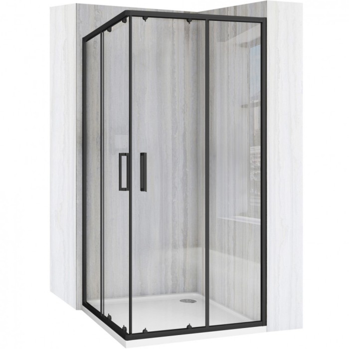 Cabină de duș Rea City 90x90 cm Black