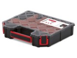 Container colectiv negru, capac transparent, joasă, TAGER CARBO PLUS 30