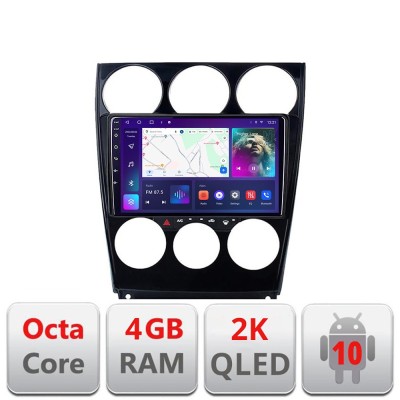 Navigatie Mazda 6 2004-2008 C-944 Android Octa Core Ecran 2K QLED GPS 4G 4+32GB 360 KIT-944+EDT-E409-2K CarStore Technology foto