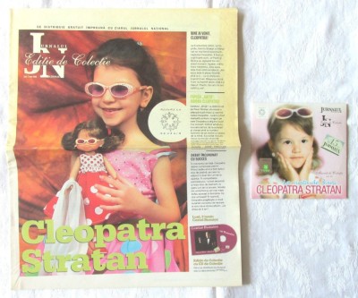 La 3 ani CLEOPATRA STRATAN Muzica de colectie Vol. 49 + Ziar Jurnalul National foto