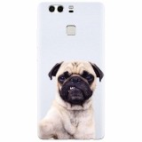 Husa silicon pentru Huawei P9 Plus, Simple Pug Selfie