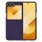 Husa pentru Samsung Galaxy Z Flip7 FE F741 / Z Flip6 F741, Techsuit, Carbonite FiberShell, Mov