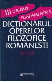 Ion Ianosi - 111 lucrari fundamentale. Dictionarul operelor filozofice romanesti