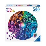 Cumpara ieftin Puzzle cerc Ravensburger - Astronomie, 500 piese
