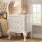 NOPTIERA PALACE ALB MDF+LEMN MASIV