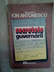 Ion Antonescu - Secretele guvernarii foto