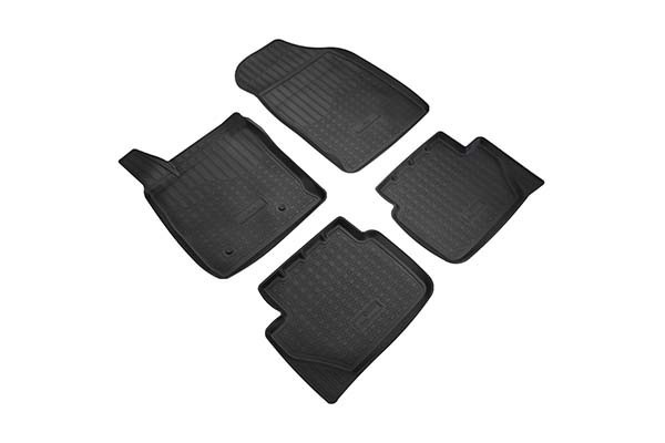 SET COVORASE AUTO CAUCIUC FIT FORD ECOSPORT 3D (2014-) - 4 PCS
