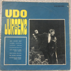 udo jurgens disc mijlociu vinyl 10" selectii muzica pop usoara slagare EDD 1208