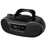 Cumpara ieftin Radioreceptor stereo cu CD GoGEN CDM 490 BTDABS, 16 W, Bluetooth, USB, afisaj LCD, ceas, telecomanda, negru