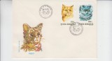 C12 - FDC Romania - Pisici - LP1315 - 1993