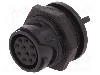 Conector circular, mama, 10 pini, BULGIN - PXP4013/10S/PC