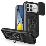 Husa Xiaomi Poco F8 Ultra protectie camera Asteroid GSM CamShield Series, negru