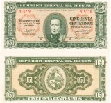 Uruguay 50 Centesimo 1939 P-34 UNC Bancnota Straina America
