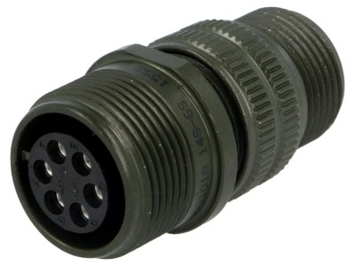 Conector circular 14S, 6 pini foto