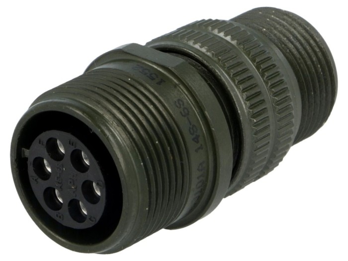 Conector circular 14S, 6 pini