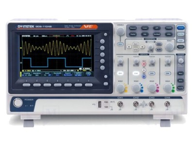 Osciloscop digital GW INSTEK 100MHz 4 canale 1Gsps 10Mpts LCD 7&amp;quot; foto