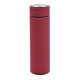 Termos Inox, Model Bordo, Textură Mată, Filtru Intern, Capacitate 450ml, Oem