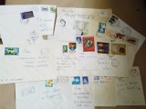 Bnk fil Romania lot 50 plicuri circulate intern
