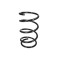Arc spiral suspensie Punte fata Bmw X1 (E84) 09.2011-06.2015 model xDrive 20 i; Tevema Olanda