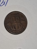 50 centimes 1962 belgoque