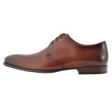 Pantofi barbati, din piele naturala, marca Eldemas, VS155-01-02-24, maro
